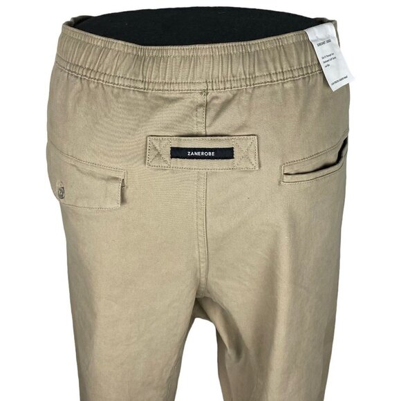 ZANEROBE Men's Sureshot Jogger Sandstone US 36 - Picture 8 of 14